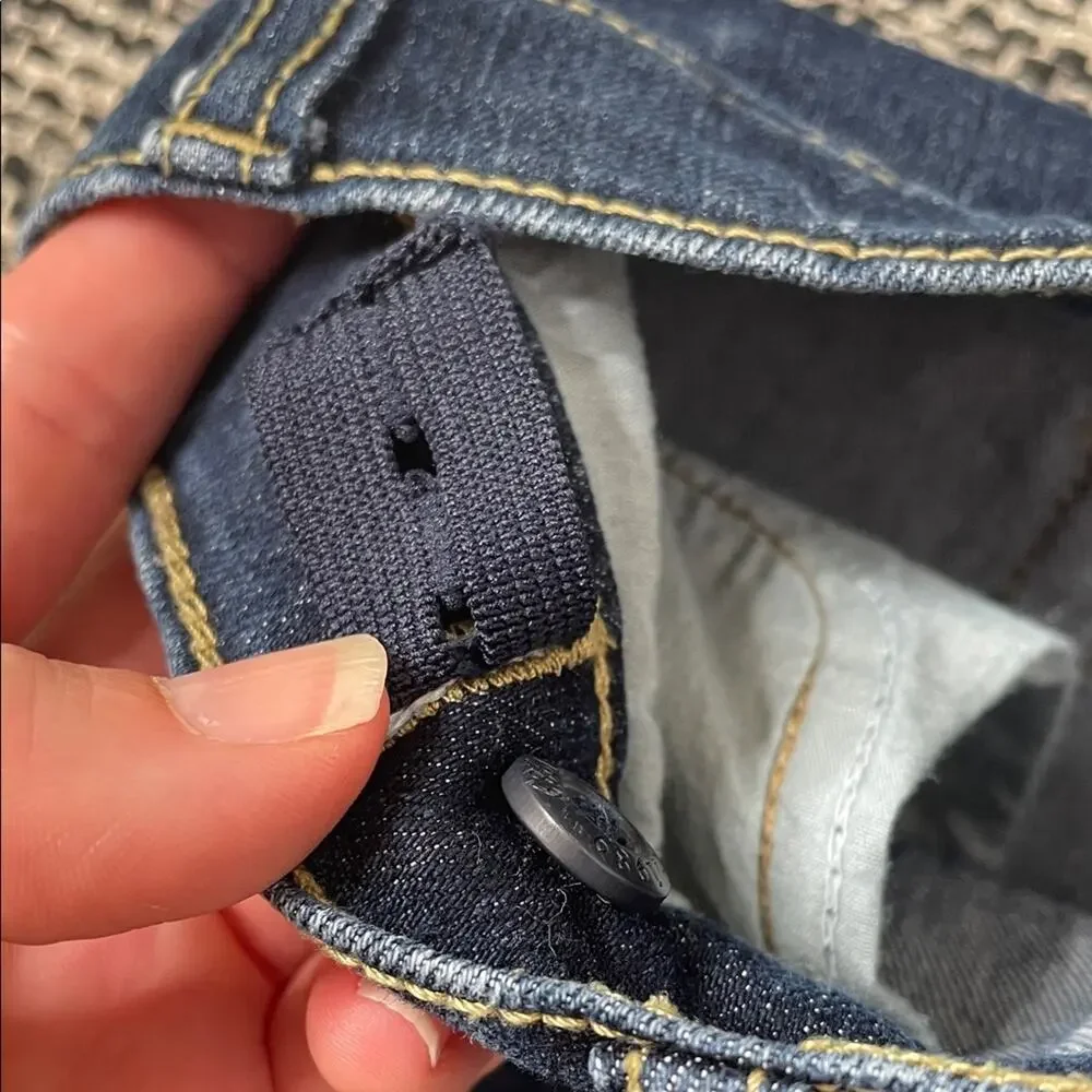 Children’s Place Dark Blue Skinny Stretch Jeans size 6x/7